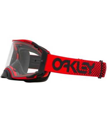 Oakley Airbrake MX Goggle Moto Red B1B Clear Lens