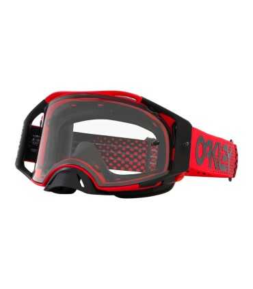 Oakley Airbrake MX Goggle Moto Red B1B Clear Lens