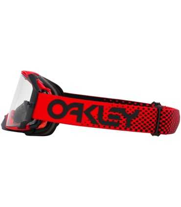 Oakley Airbrake MX Goggle Moto Red B1B Clear Lens