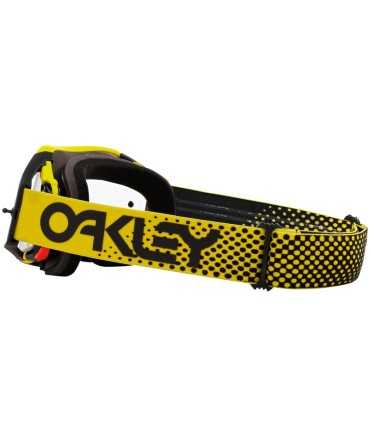 Oakley Airbrake MX Goggle Moto Yellow B1B Clear Lens