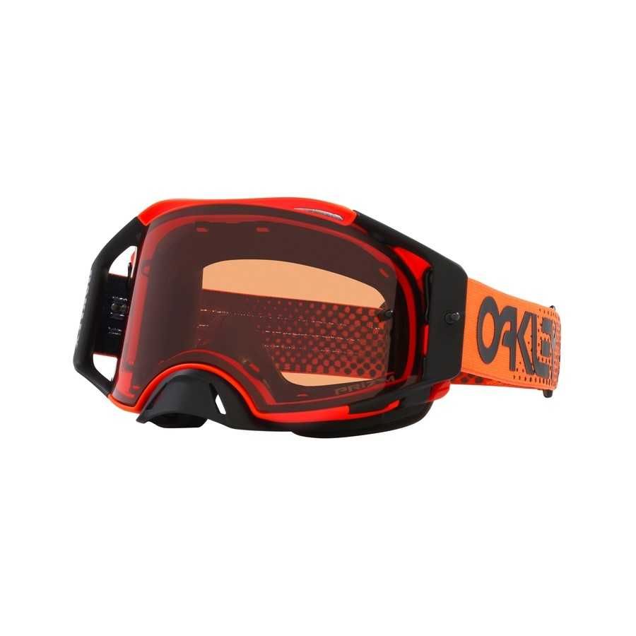 Oakley Airbrake MX Goggle Moto Orange B1B Prizm MX Bronze Lens