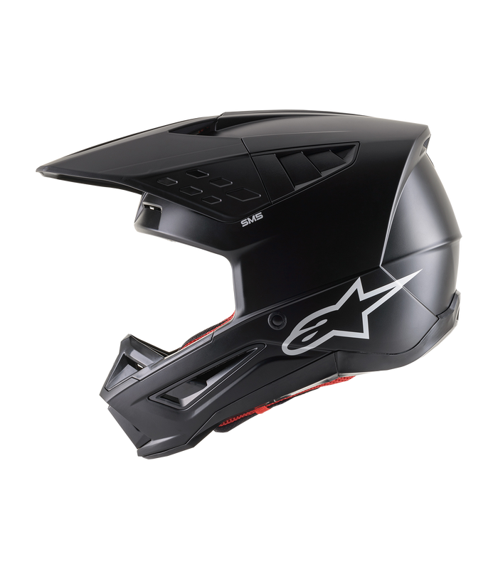 Casco motocross Alpinestars SM5 nero opaco