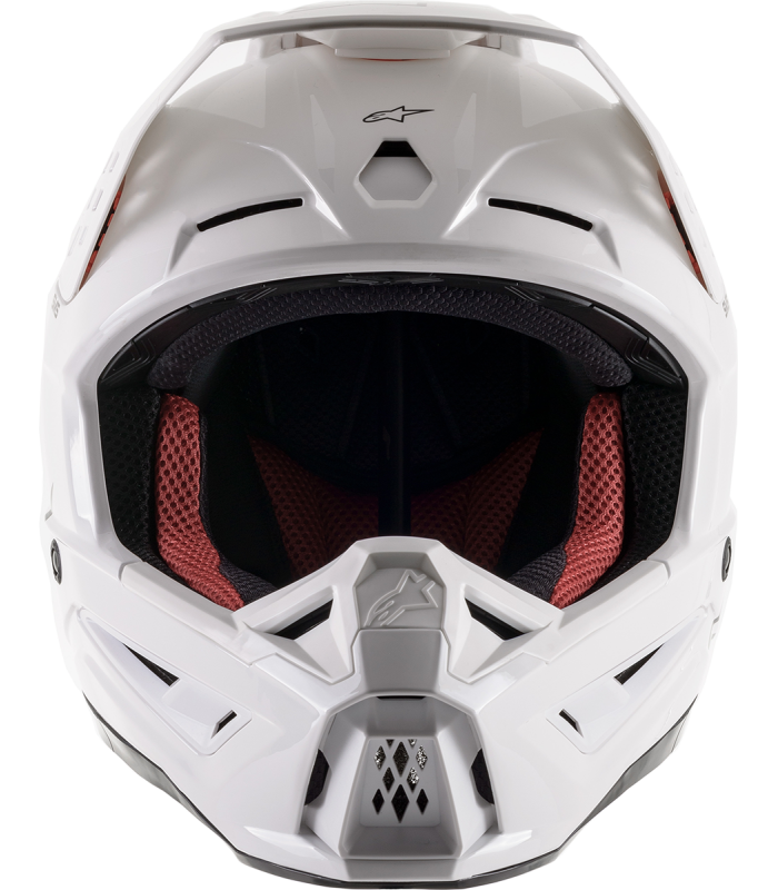 Casque motocross Alpinestars SM5 blanc