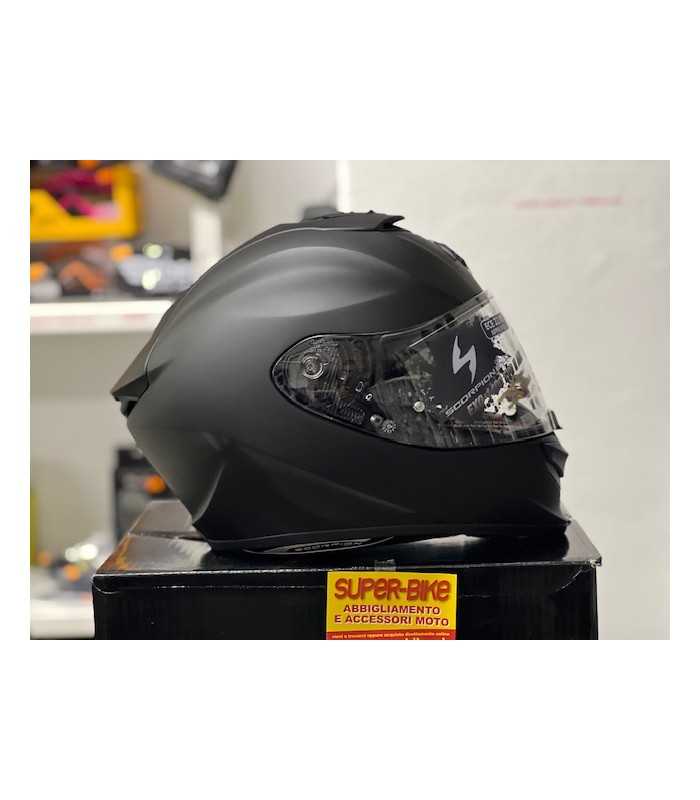 Casque Scorpion Exo 1400 Evo 2 Air Solid noir matt
