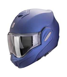 Scorpion Exo Tech Evo Pro Solid blue matt helmet