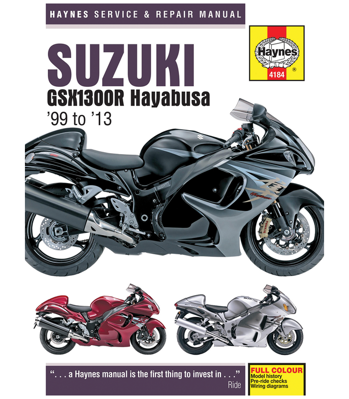 Haynes riparation manual Suzuki Hayabusa