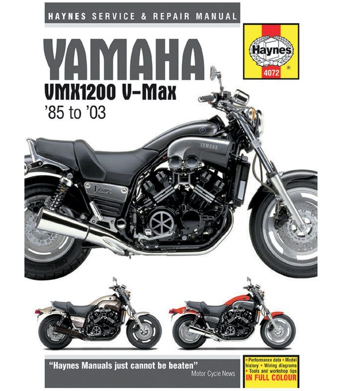 Haynes riparation manual Yamaha V-Max