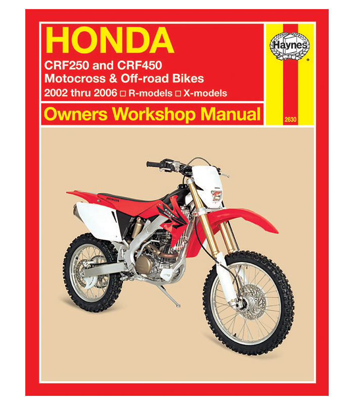 Haynes manuale riparazione Honda CRF