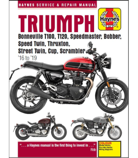 Haynes manuale riparazione Triumph T100, T120, Speedmaster, Thruxton