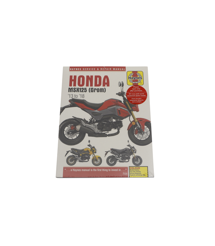 Haynes repair manual Honda MSX125 (GROM)
