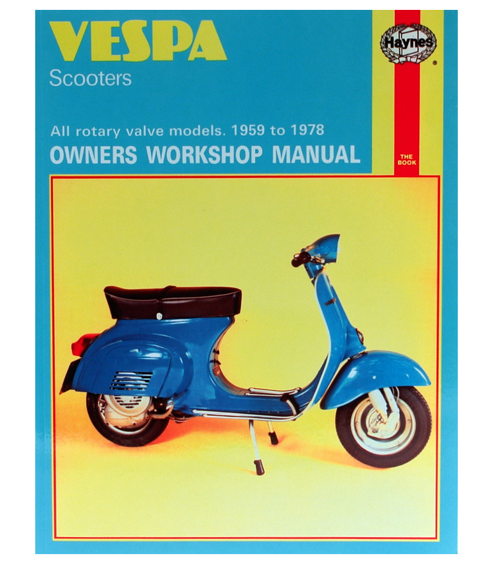 Haynes riparation manual Piaggio Vespa Scooters