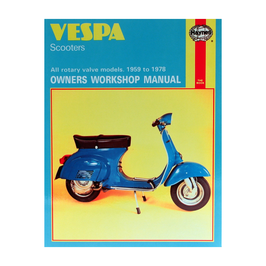 Haynes riparation manual Piaggio Vespa Scooters