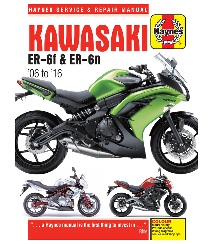 Haynes manuale riparazione Kawasaki ER-6N/F
