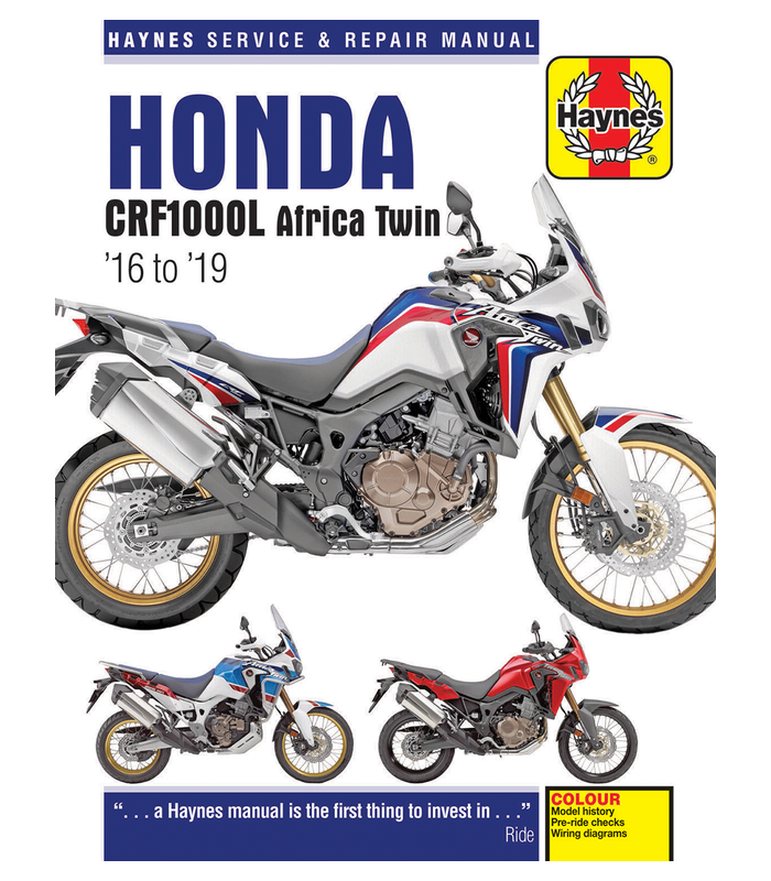 Haynes manuel reparation Honda CRF1000L Africa Twin