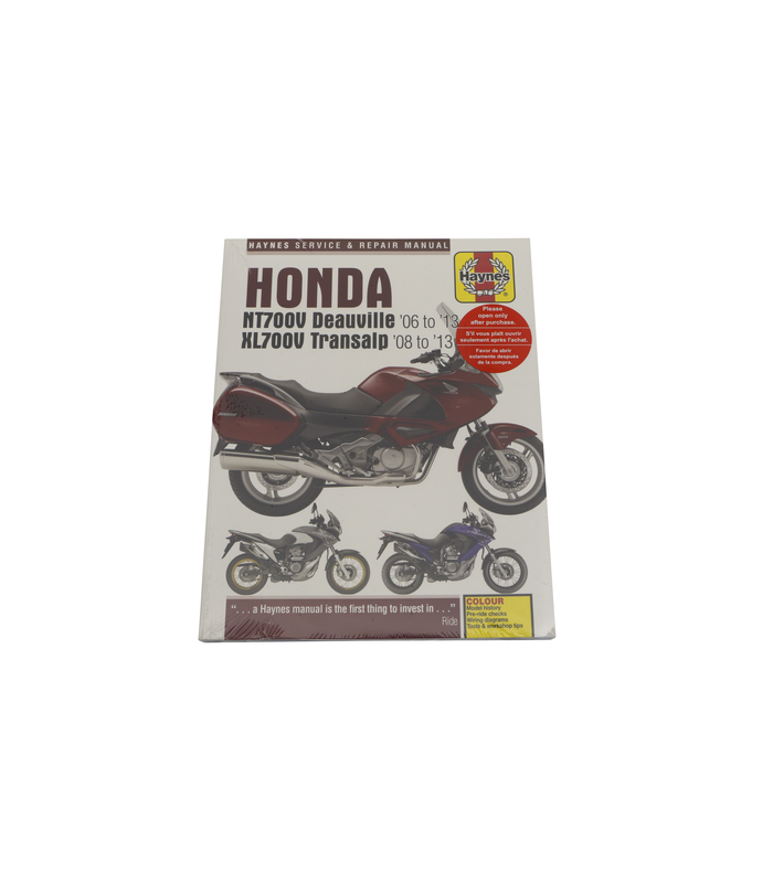 Haynes riparation manual Honda Transalp