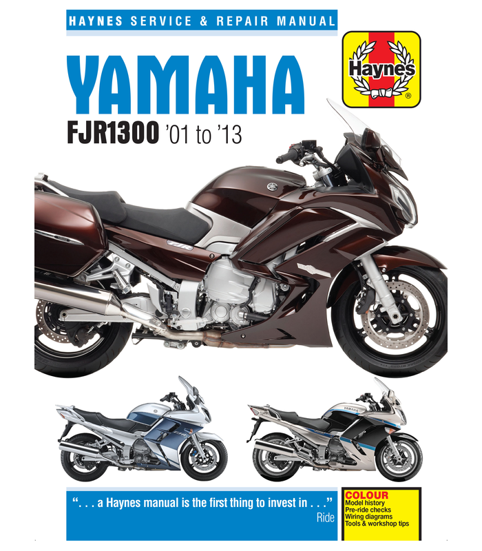 Haynes riparation manual Yamaha FJR 1300