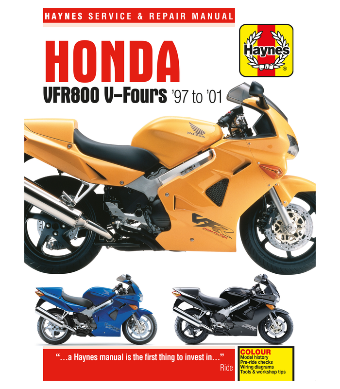 Haynes riparation manual Honda VFR 800