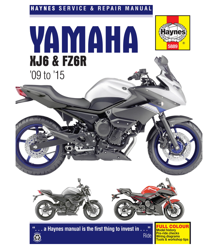 Haynes riparation manual Yamaha XJ6/FZ6R