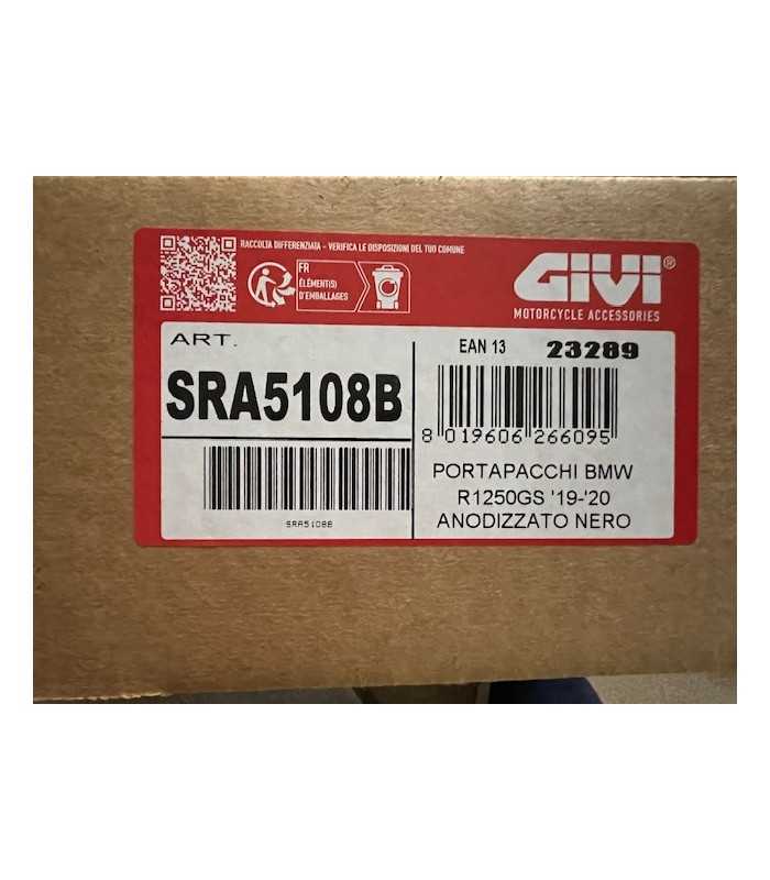Givi Sra5108B Bmw R 1250 GS (2019-23) nero