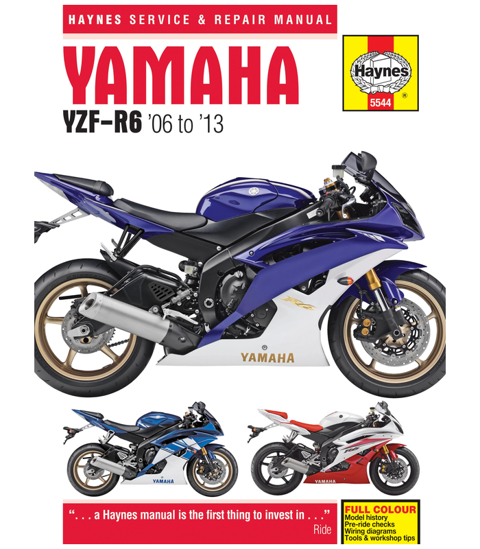 Haynes riparation manual Yamaha YZF R6