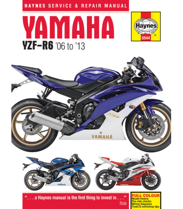 Haynes repair manual Yamaha YZF R6