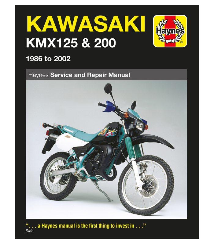 Haynes manuel reparation Kawasaki KMX 125/200
