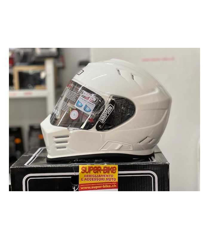 Simpson Venom 22.06 White helmet