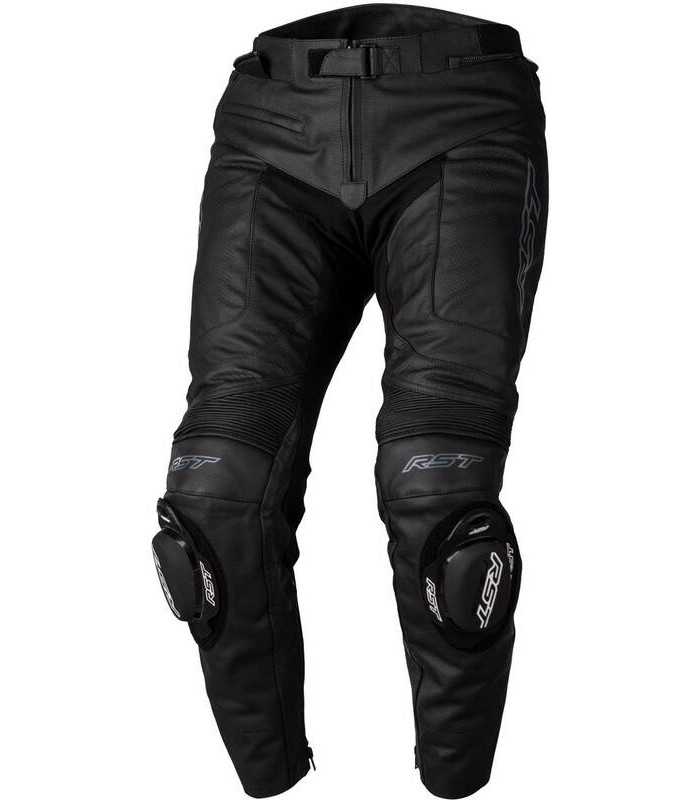RST S-1 black motorcycle leather pants