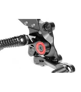 Gilles Tooling MUE2-S03-B FUSSRASTENANLAGE Suzuki Hayabusa R GSX 1300 (2022-24)