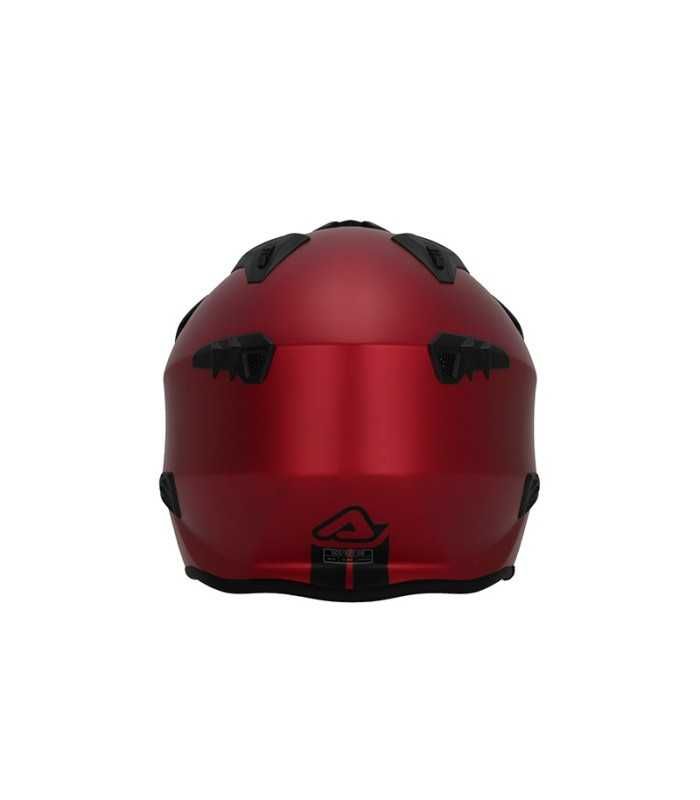 Casco Jet Acerbis Aria 22.06 rosso metallic