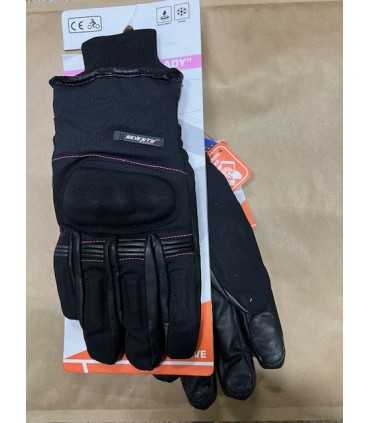 Seventy SD-C31 black pink lady gloves