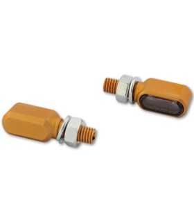 Highsider Little Bronx frecce moto led oro