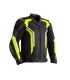 Veste en cuir RST Axis CE noir jaune