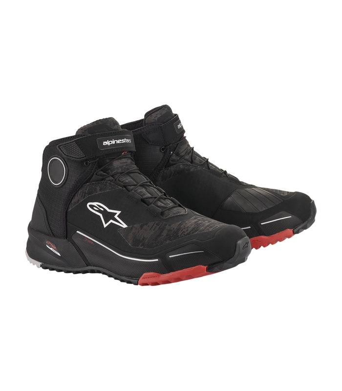 Alpinestars CR-X Motorradschuhe Drystar® schwarz rot