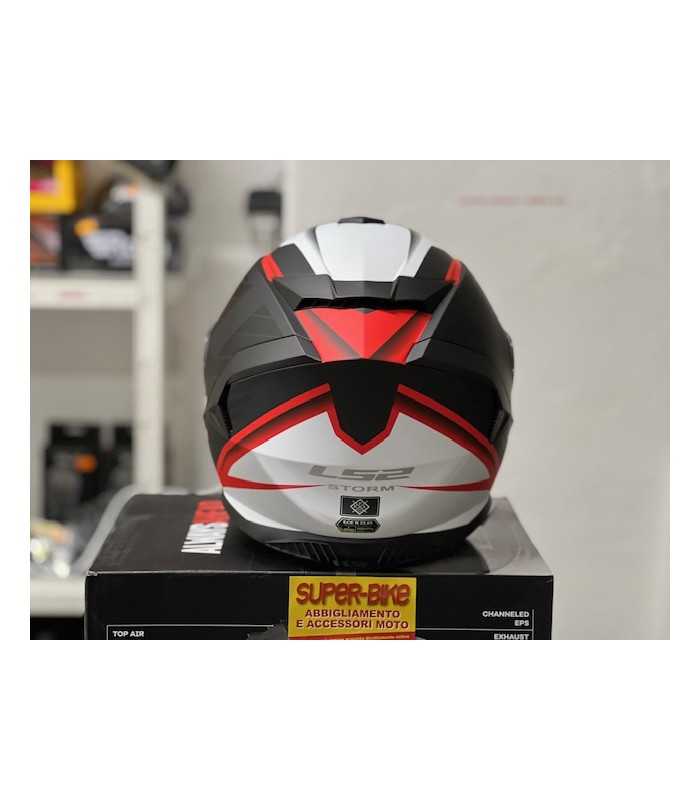 HELM LS2 FF800 STORM NERVE SCHWARZ MATT ROT