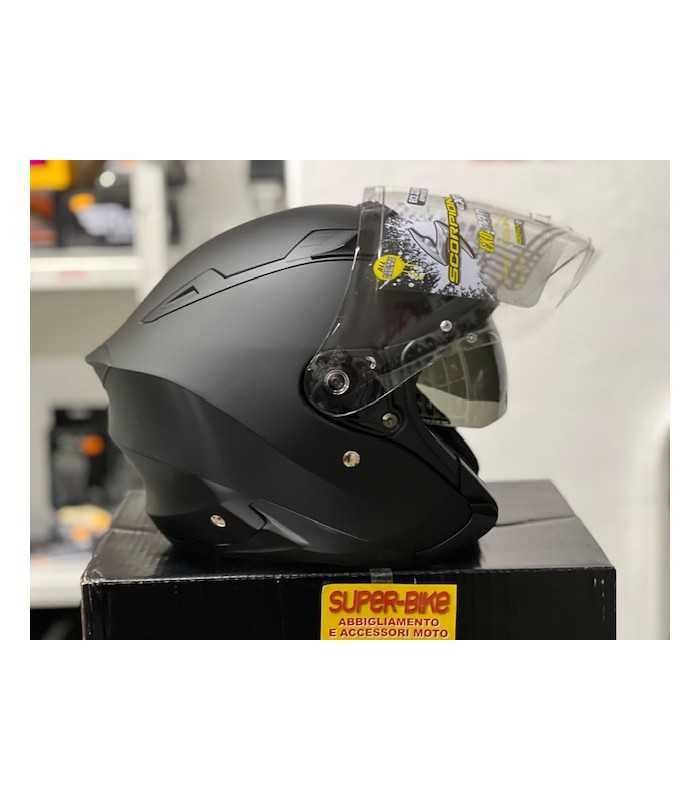 Casco jet Scorpion  Exo-230 nero opaco