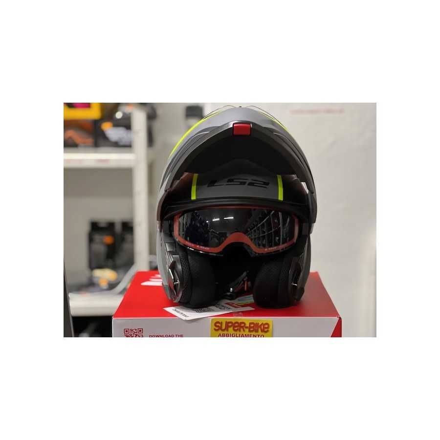 Casco LS2 FF908 Strobe II Monza Matt Black / H-V Yellow