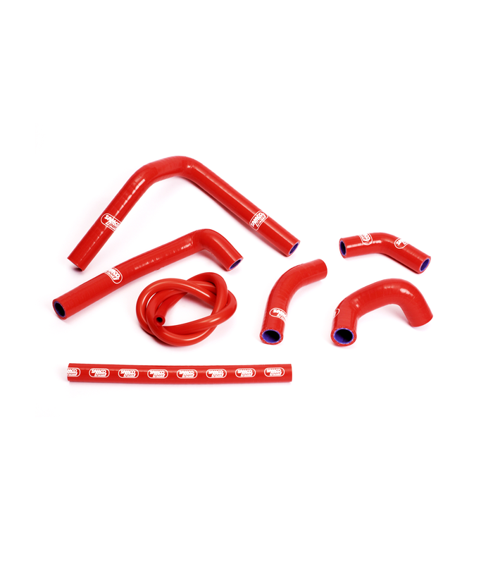 Samco HON-17-RD Honda CR 250 R (2002-2007) Silikon radiator kit