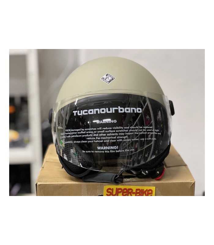 Casco Jet Tucano Urbano EL Jettin sabbia opaco