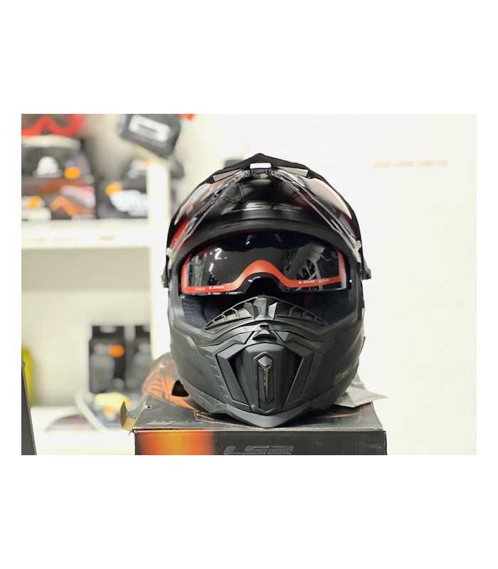 LS2 MX701 Explorer Hpfc black matt helmet