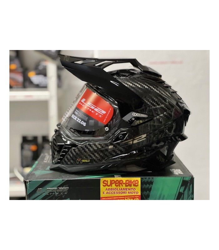 LS2 MX701 Explorer C carbon helmet