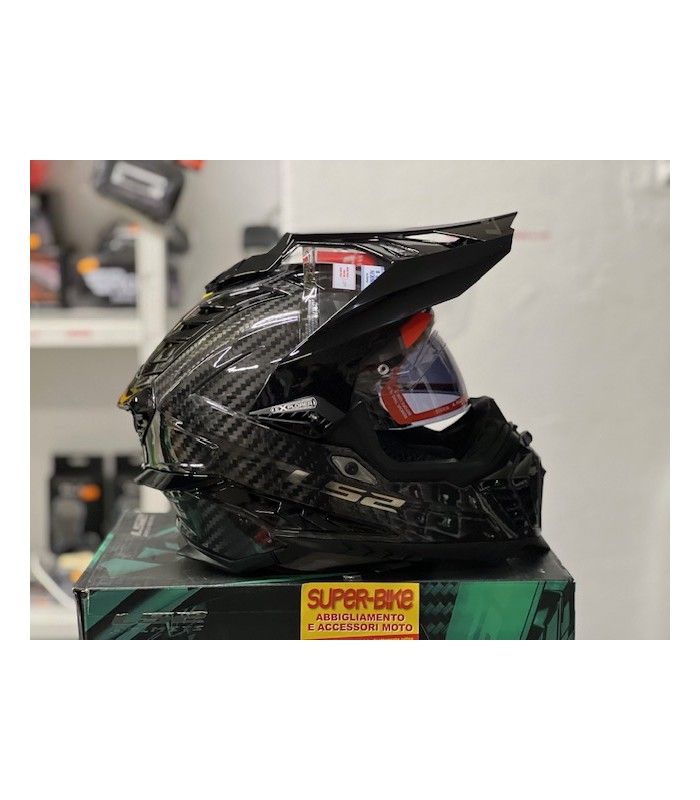LS2 MX701 Explorer C carbon helmet