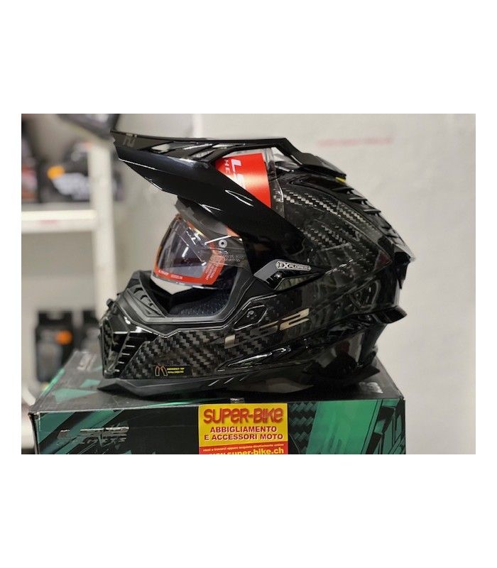LS2 MX701 Explorer C carbon helmet