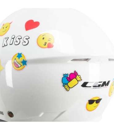 Casco bambino CGM 261a Mini white kinder helmet