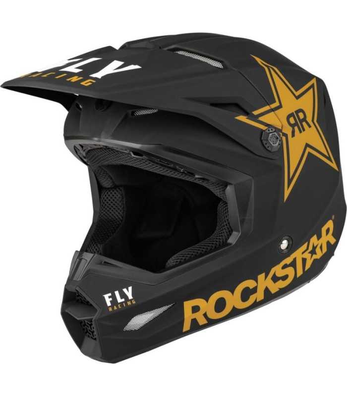 Casco cross Fly Racing Kinetic Rockstar