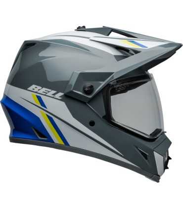 Casco Bell Mx-9 Adventure Mips Alpine grigio blu