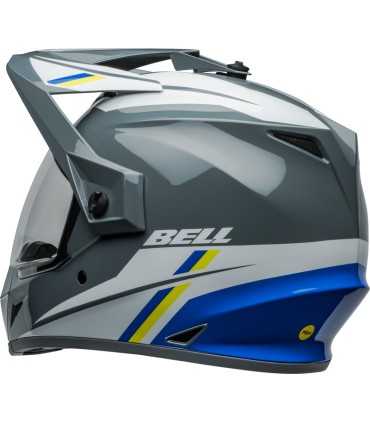 Casco Bell Mx-9 Adventure Mips Alpine grigio blu