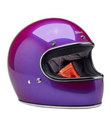 Biltwell Gringo metallic grape helmet