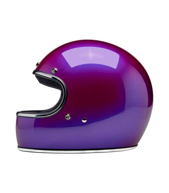 Biltwell Gringo metallic grape helmet