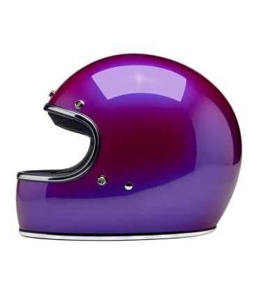 Biltwell Gringo metallic grape helmet